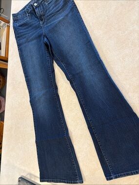 Jennifer Lopez Dark Blue Flare Jeans